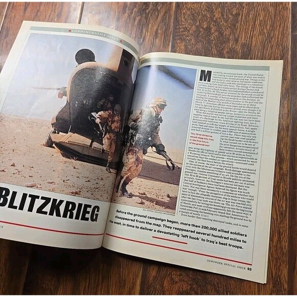 Newsweek -  America at War The Gulf War Commemorative Edition Spring Summer 1991 - Picture 7 of 9